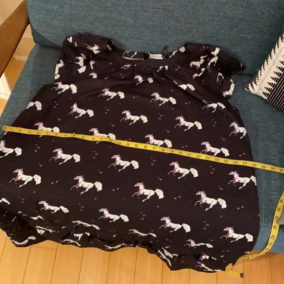 Horse Dress Rainbow Heart Modcloth 2x - Picture 7 of 13